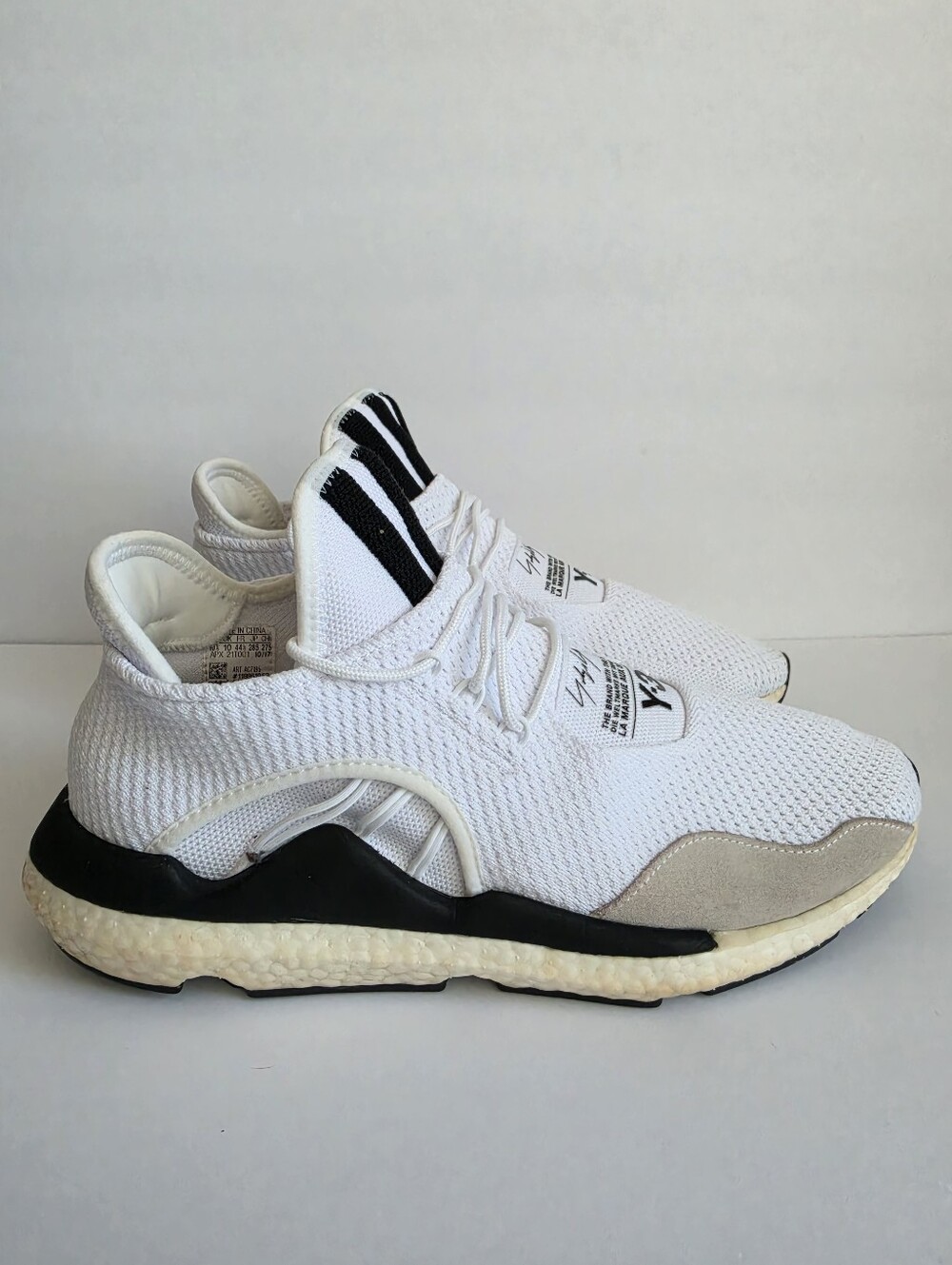 Adidas Y-3 Saikou Core White Shoes - Picture 2 of 7